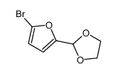2-(5-bromofuran-2-yl)-1,3-dioxolane Structure