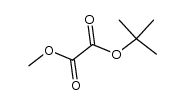 tert-butylmethyl ethanedioate结构式