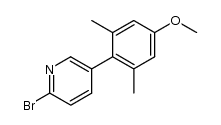 2-bromo-5-(4-dimethoxy-2,6-dimethylphenyl)pyridine结构式