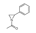 Aziridine, 1-acetyl-2-phenyl-, (R)-(-)- (8CI)结构式