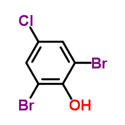 2,6-Dibromo-4-chlorophenol结构式