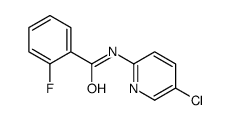 N-(5-chloropyridin-2-yl)-2-fluorobenzamide Structure