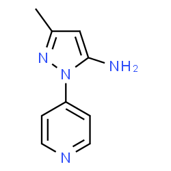 3-Methyl-1-(pyridin-4-yl)-1H-pyrazol-5-amine picture