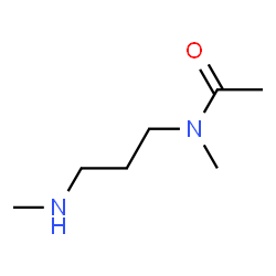 Acetamide, N-methyl-N-[3-(methylamino)propyl]- (9CI) Structure