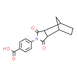 4-(3,5-DIOXO-4-AZA-TRICYCLO[5.2.1.0(2,6)]DEC-4-YL) BENZOIC ACID结构式
