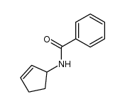 N-(cyclopent-2-en-1-yl)benzamide Structure