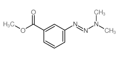 1-(3-Carboxymethylphenyl)-3,3-dimethyltriazene structure