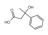 3-hydroxy-3-phenylbutanoic acid结构式