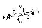 Cu(II)(thiosemicarbazide)2Cl2结构式