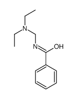 N-(diethylaminomethyl)benzamide结构式