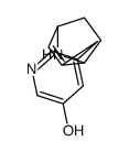 5-(7-azabicyclo[2.2.1]hept-2-en-3-ylmethyl)pyridin-3-ol结构式