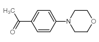4-Morpholinoacetophenone structure