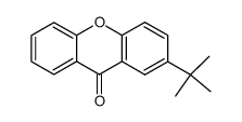 2‐(tert‐butyl)‐9H‐xanthen‐9‐one结构式
