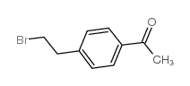 1-(4-(2-BROMOETHYL)PHENYL)ETHANONE structure