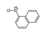 chloro(1-naphthyl)silane Structure