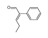 (E)-2-phenylpent-2-enal结构式