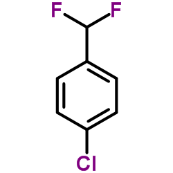 1-Chloro-4-(difluoromethyl)benzene Structure