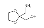 [2-(Aminomethyl)-1,3-dioxolan-2-yl]methanol Structure