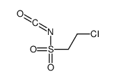 2-chloroethanesulphonyl isocyanate Structure