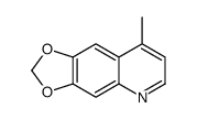 8-methyl-[1,3]dioxolo[4,5-g]quinoline结构式