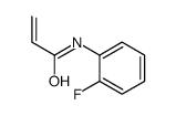 N-(2-氟苯基)丙烯酰胺结构式