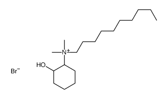 decyl-(2-hydroxycyclohexyl)-dimethylazanium,bromide结构式