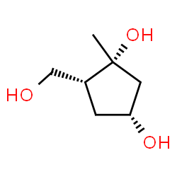 1,3-Cyclopentanediol, 5-(hydroxymethyl)-1-methyl-, (1R,3R,5R)- (9CI)结构式