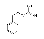 1-methyl-1-(1-phenylpropan-2-yl)urea结构式