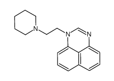 1-(2-piperidin-1-ylethyl)perimidine Structure