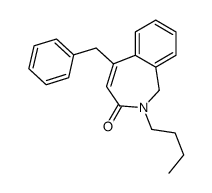 5-benzyl-2-butyl-1H-2-benzazepin-3-one Structure