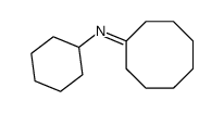 N-Cyclooctylidenecyclohexanamine structure