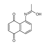 N-(5,8-dioxonaphthalen-1-yl)acetamide Structure
