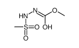 methyl N-(methanesulfonamido)carbamate Structure