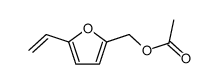 5-(acetoxymethyl)-2-vinylfuran Structure