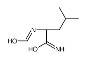 (2S)-2-formamido-4-methylpentanamide结构式