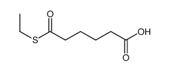 6-ethylsulfanyl-6-oxohexanoic acid结构式