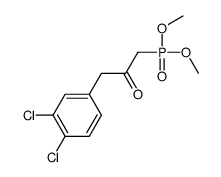 1-(3,4-dichlorophenyl)-3-dimethoxyphosphorylpropan-2-one Structure