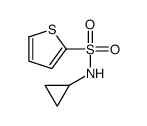 Thiophene-2-sulfonic acid cyclopropylamide结构式