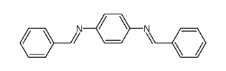 N,N'-bis(benzylidene)-p-phenylenediamine结构式