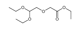 ethyl 2-(2,2-diethoxyethoxy)acetate Structure