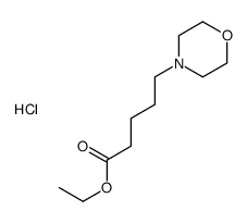 ethyl 5-morpholin-4-ylpentanoate,hydrochloride结构式