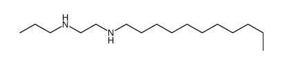 N-propyl-N'-undecylethane-1,2-diamine结构式