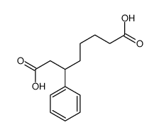 3-phenyloctanedioic acid Structure