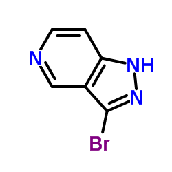 3-溴-1H-吡唑并[4,3-C]吡啶结构式