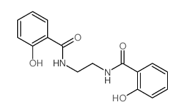 Salicylamide, N,N-ethylenebis- (7CI,8CI) structure