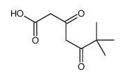 6,6-dimethyl-3,5-dioxoheptanoic acid结构式