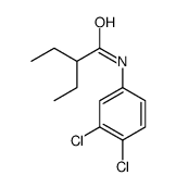 N-(3,4-dichlorophenyl)-2-ethylbutanamide结构式