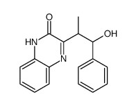 3-(1-hydroxy-1-phenylpropan-2-yl)-1H-quinoxalin-2-one结构式
