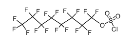 perfluorooctyl sulfurochloridate Structure