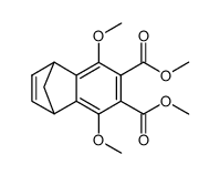 dimethyl 5,8-dimethoxy-1,4-dihydro-1,4-methanonaphthalene-6,7-dicarboxylate结构式